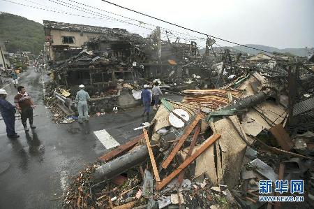 （國際）（3）龍卷風襲擊日本關東地區(qū) 