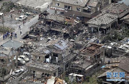 （國際）（1）龍卷風襲擊日本關東地區(qū) 