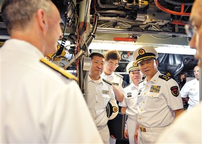 中美聯(lián)合軍演：中國軍艦時(shí)隔七年再亮劍夏威夷