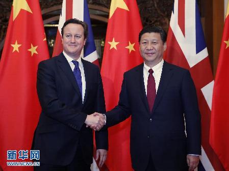 （時政）習(xí)近平會見英國首相卡梅倫