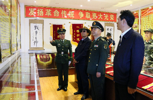 我州舉行慶祝建軍九十一周年系列活動齊建新出席