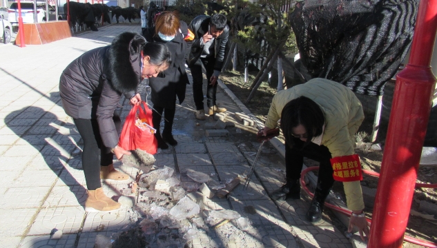 [愛國衛(wèi)生運動]迪慶州女企業(yè)家商會黨支部開展新時代文明實踐志愿活動?