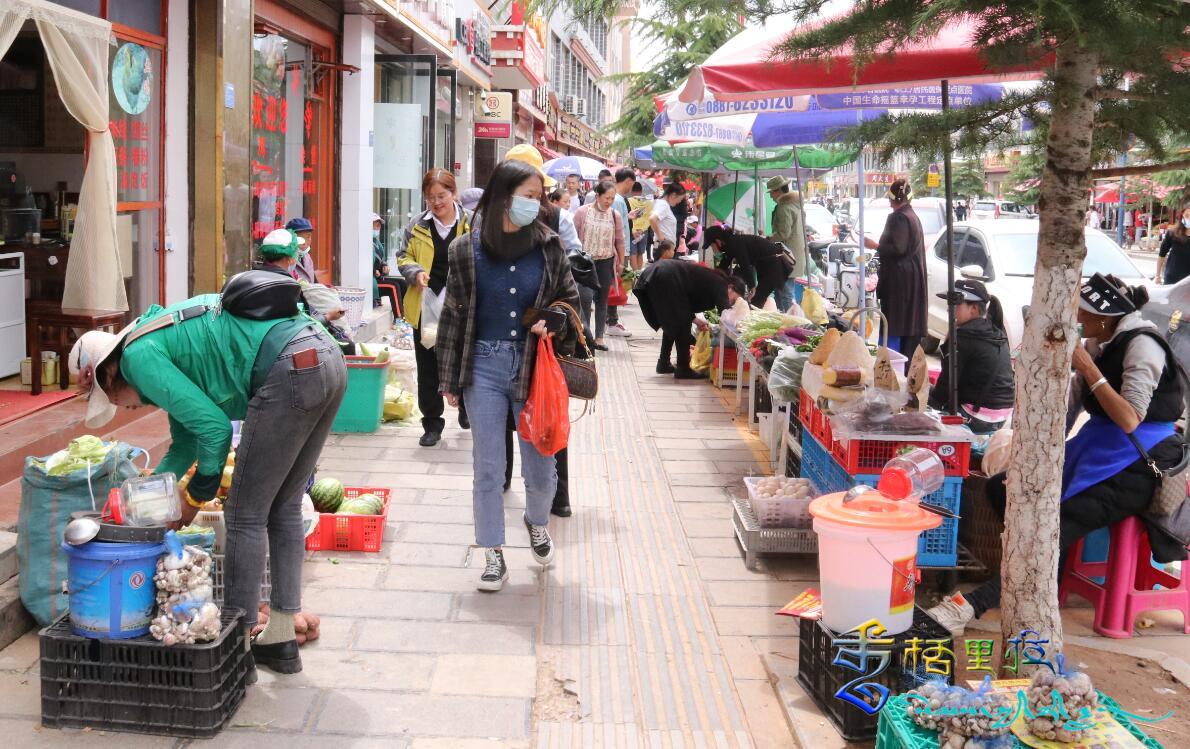 香格里拉時(shí)蔬和菌類搶鮮上市，備受市民青睞