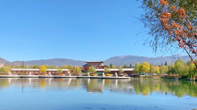 香巴拉公園秋景