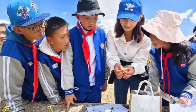 香格里拉市建塘小學(xué)教育集團(tuán)開展“親近大自然、探訪植物園”主題研學(xué)活動